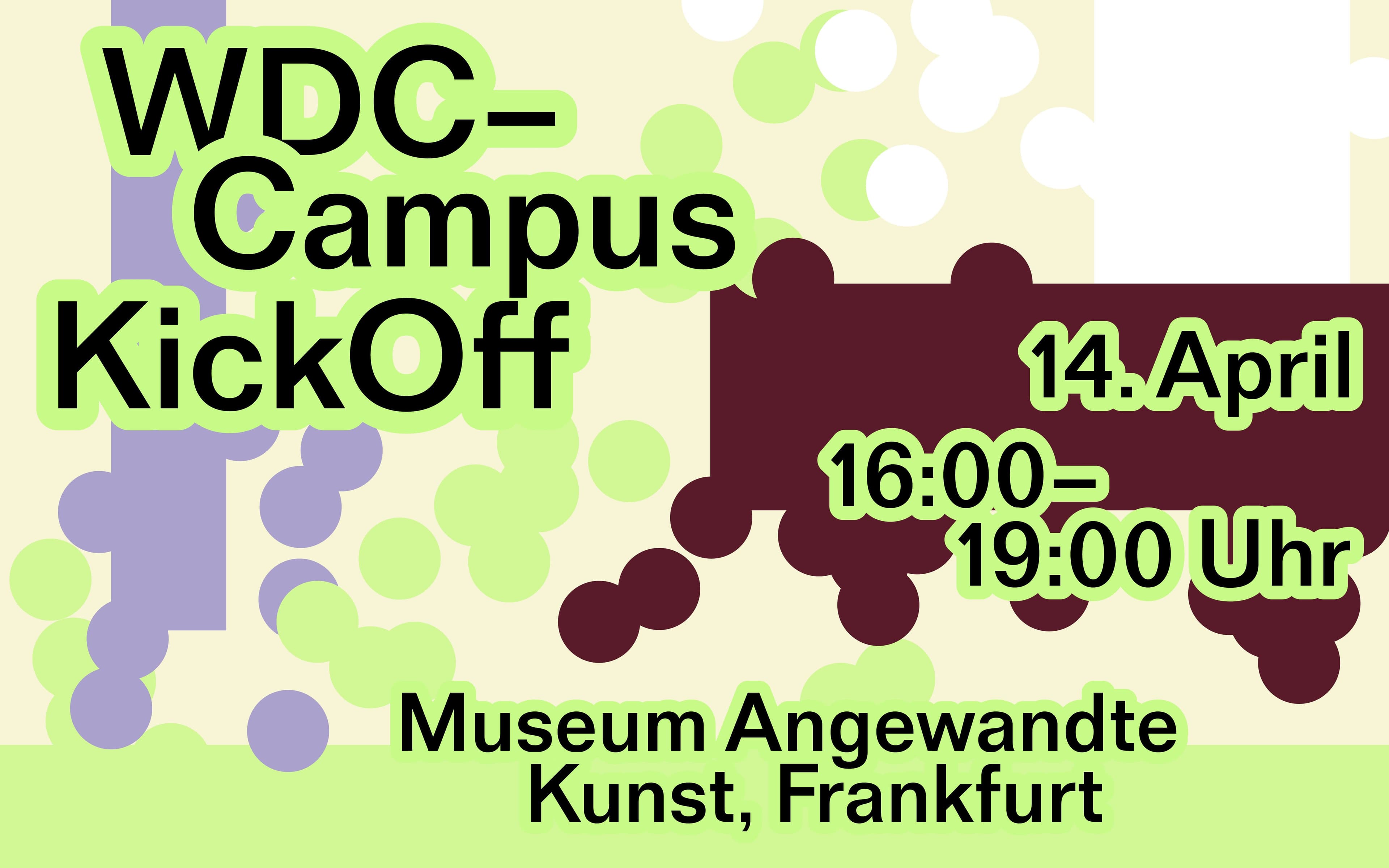 Keyvisual zum WDC-Campus
