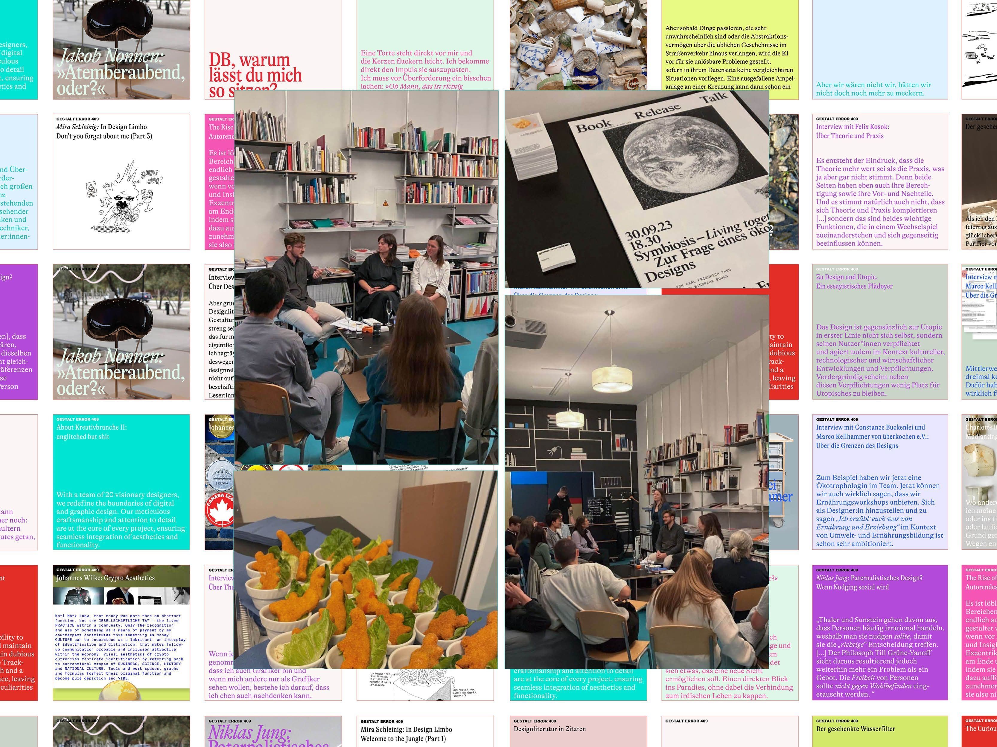 Bildcollage aus Fotos und Grafiken des Projekts