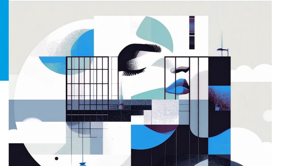 Illustration eines Gesichts