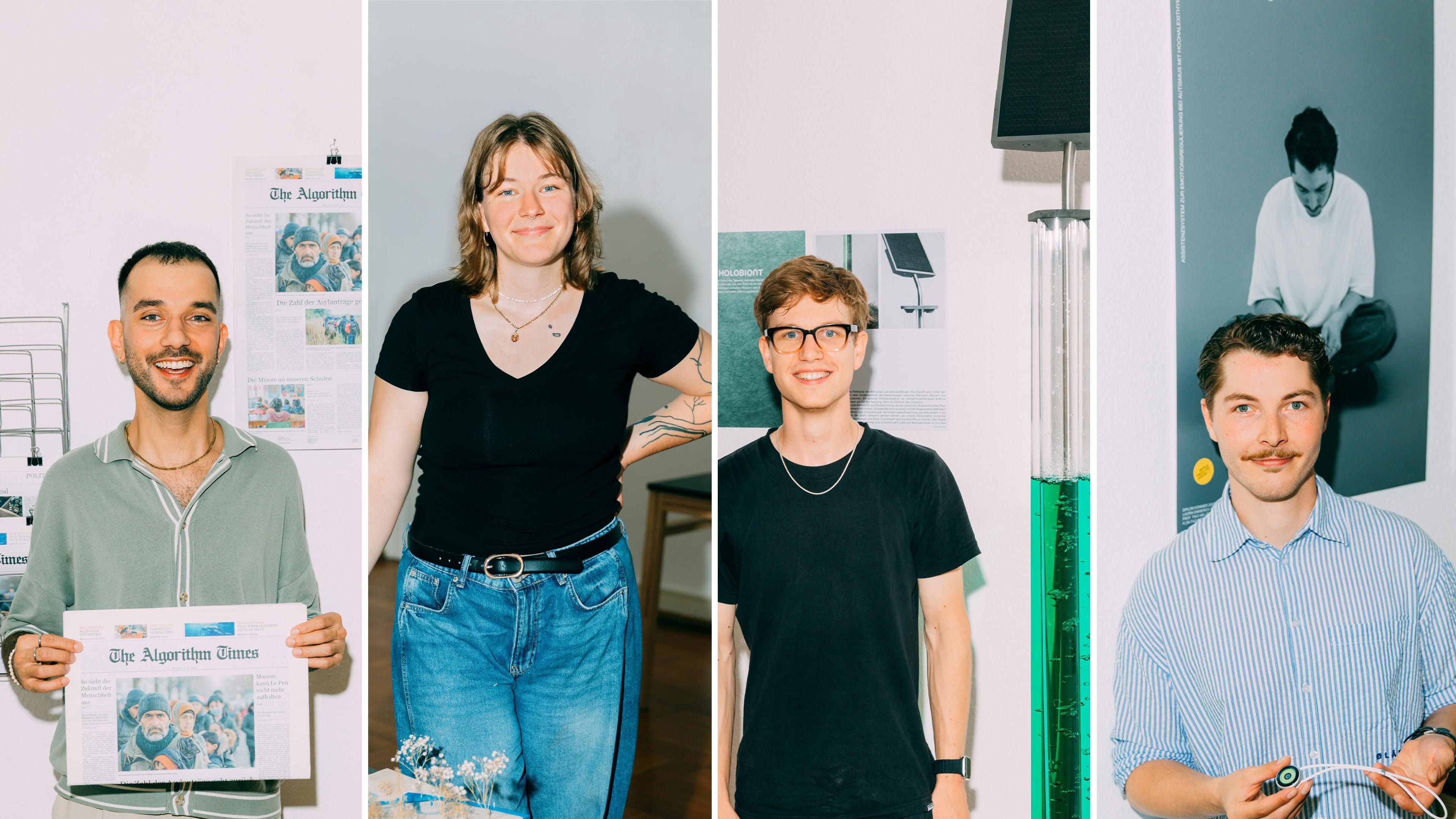 Collage der Preisträger*innen der Hessen Design Competition