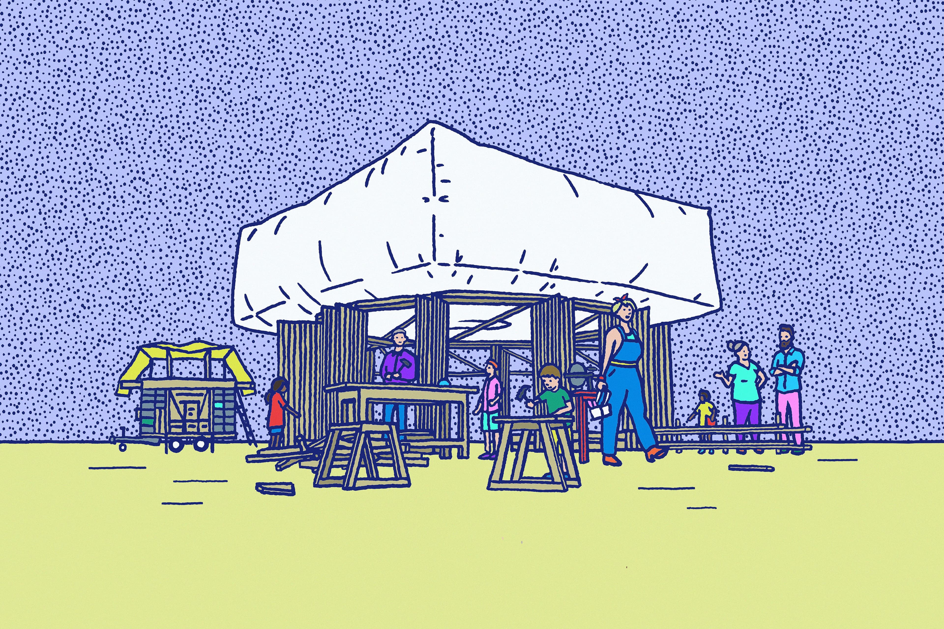 Illustration des WDC Pavillon